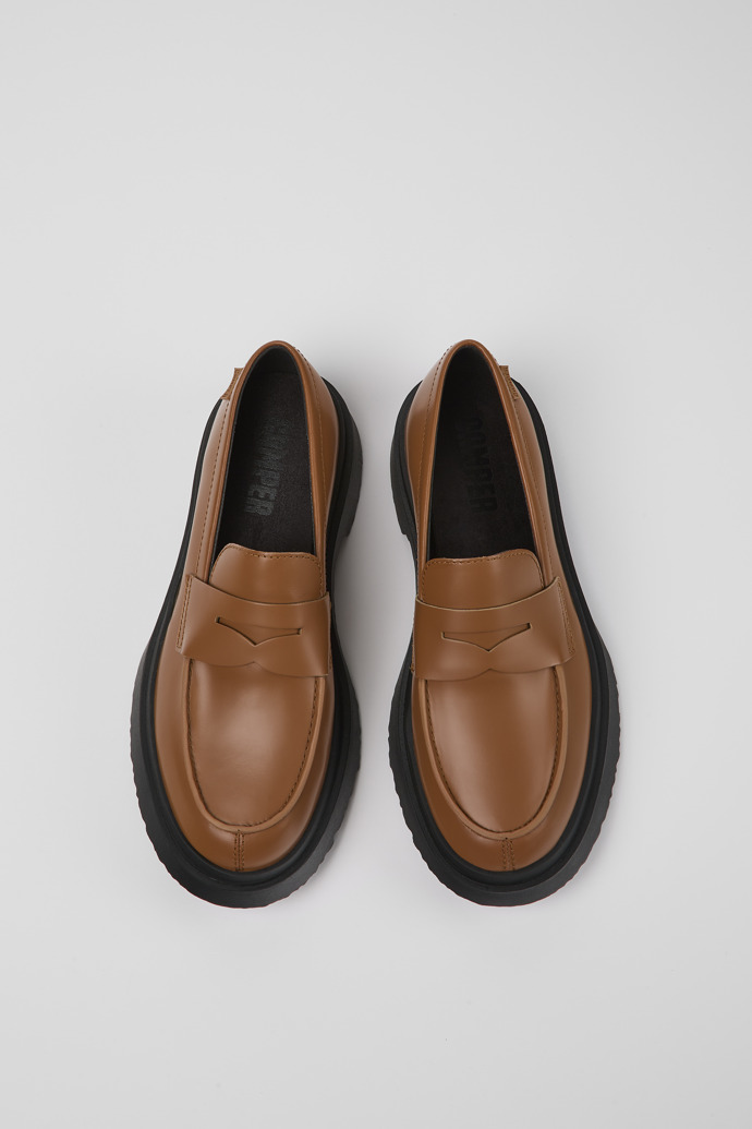 Camper Walden - Brauner Damenloafer aus Leder
