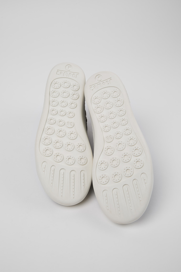 Camper Peu Touring - Graue Damenstiefelette aus Nubukleder