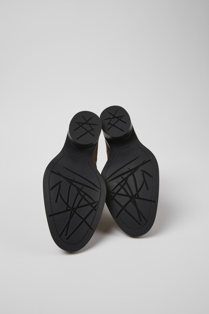 Camper Bonnie - Braune Damenstiefelette aus Nubukleder