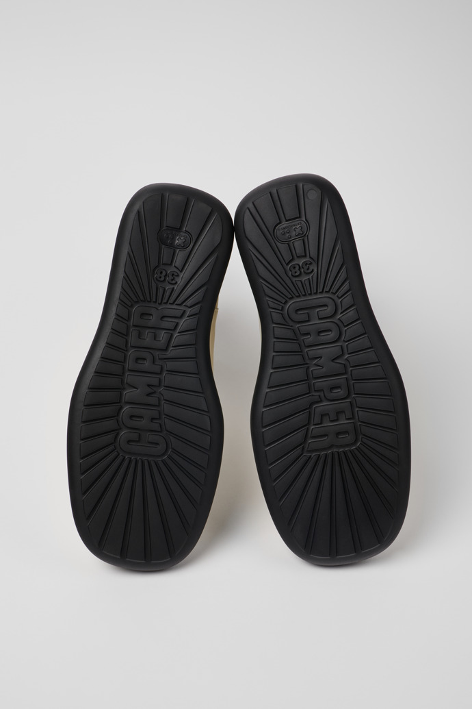 Camper Onda - Weißer Damenstiefel aus Leder