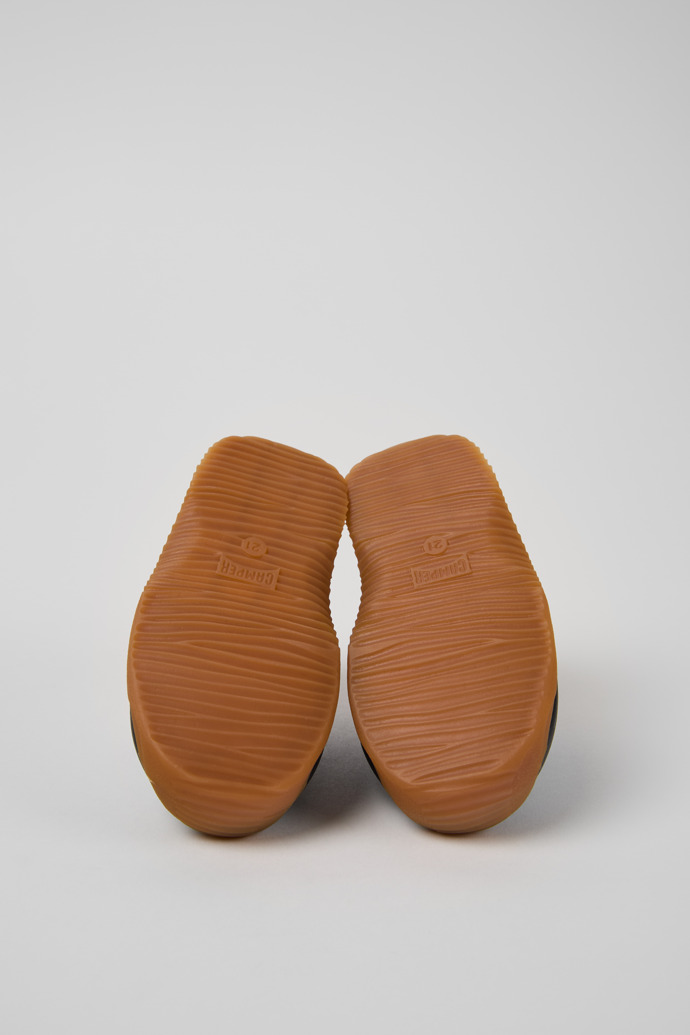 Camper Dadda - Mehrfarbige Kindersneaker aus Leder und Textil.