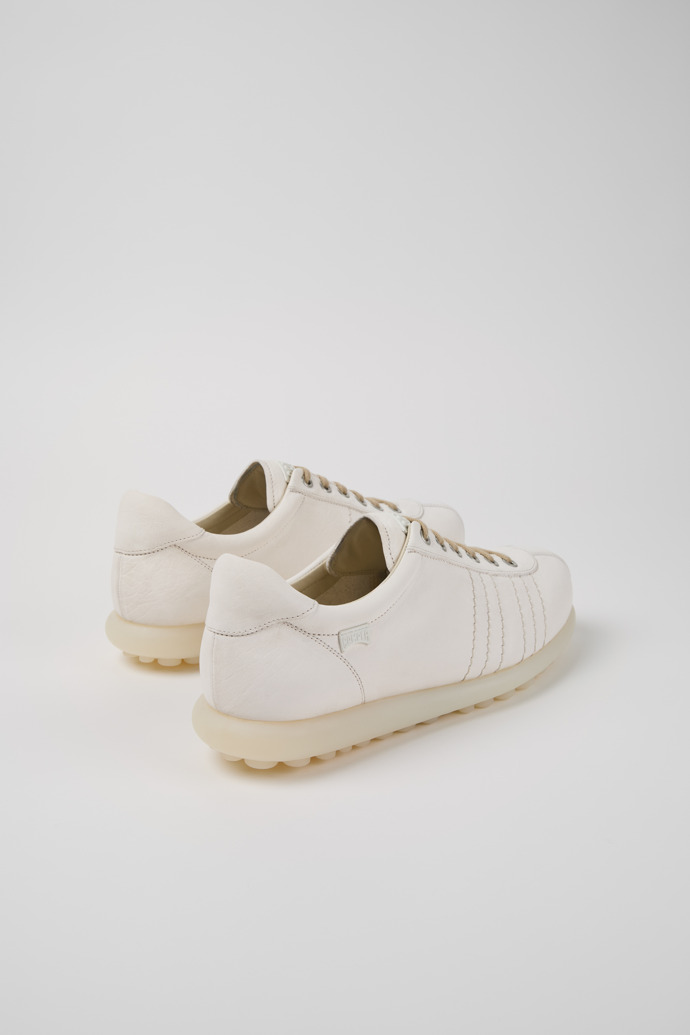 Camper Pelotas - Weißer Herrenschuh aus Leder.