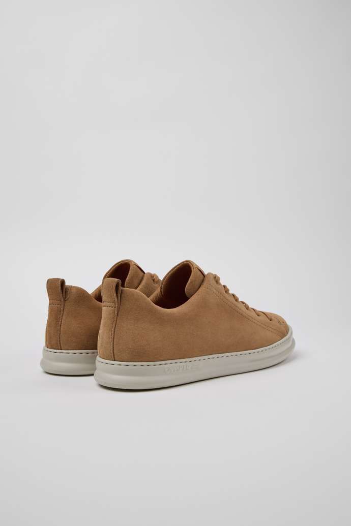 Camper Runner - Brauner Herrensneaker aus Nubukleder.