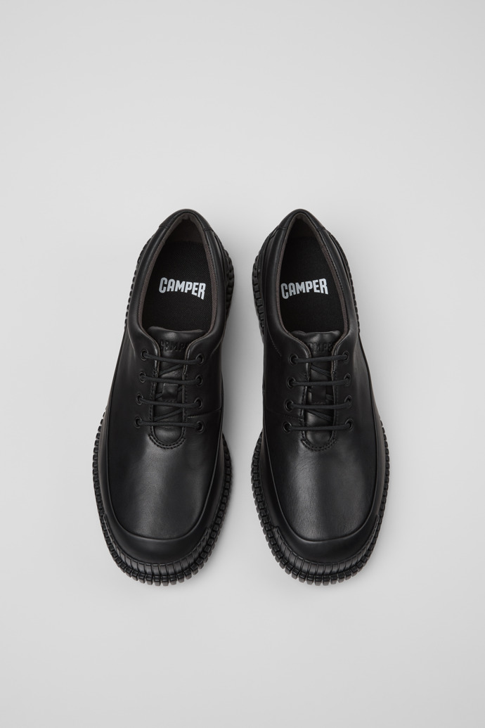 Camper Pix - Schwarzer Herrenschuh aus Leder.