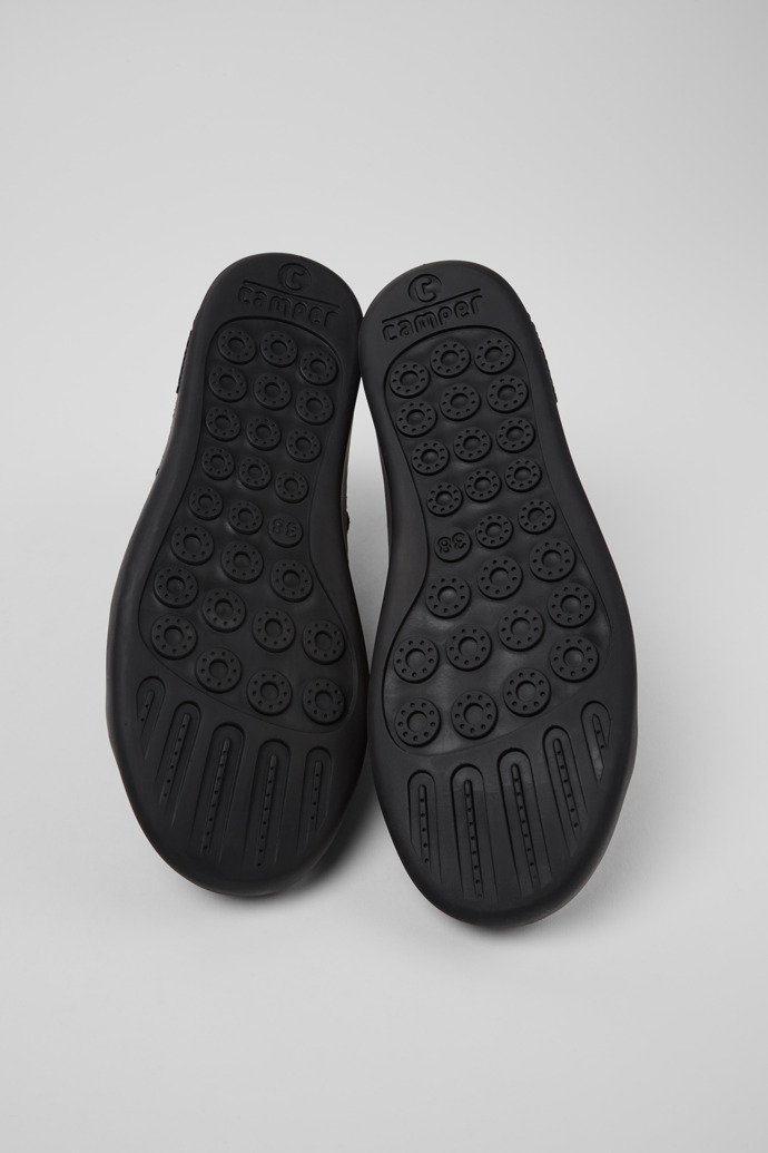 Camper Peu Touring - Braune Damenstiefelette aus Nubukleder