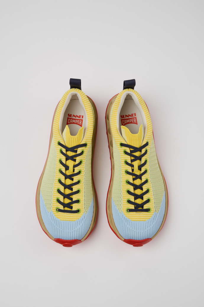 Camper Camper x SUNNEI - PELOTISSIMA - Mehrfarbiger Herrensneaker aus Textil.