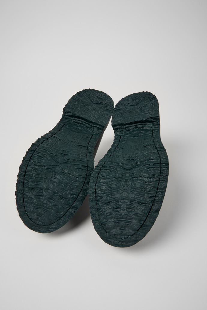 Camper Twins - Schwarzer und grauer Herrenloafer aus Leder