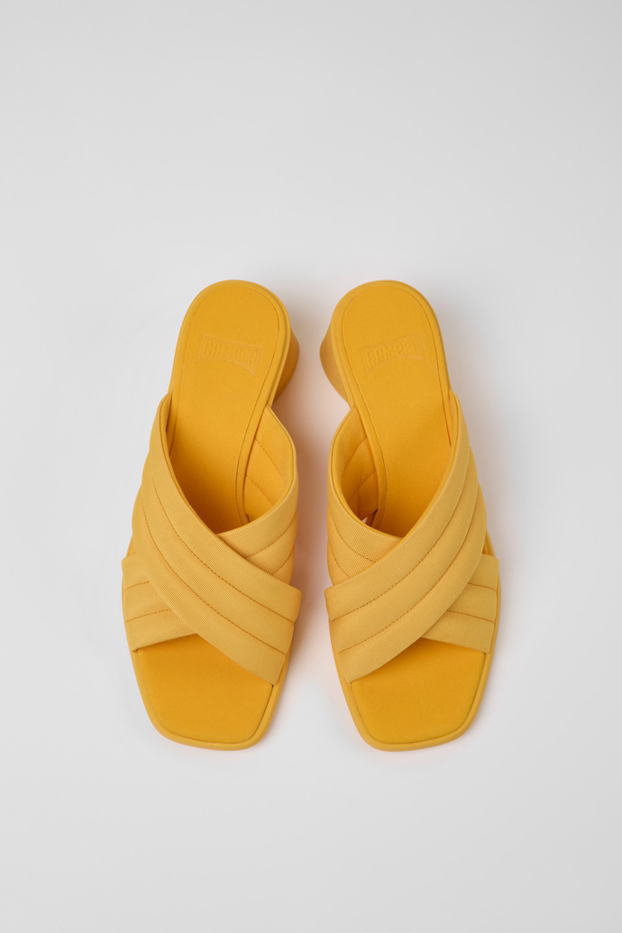 Camper Kiara - Orange Damensandale aus Textil