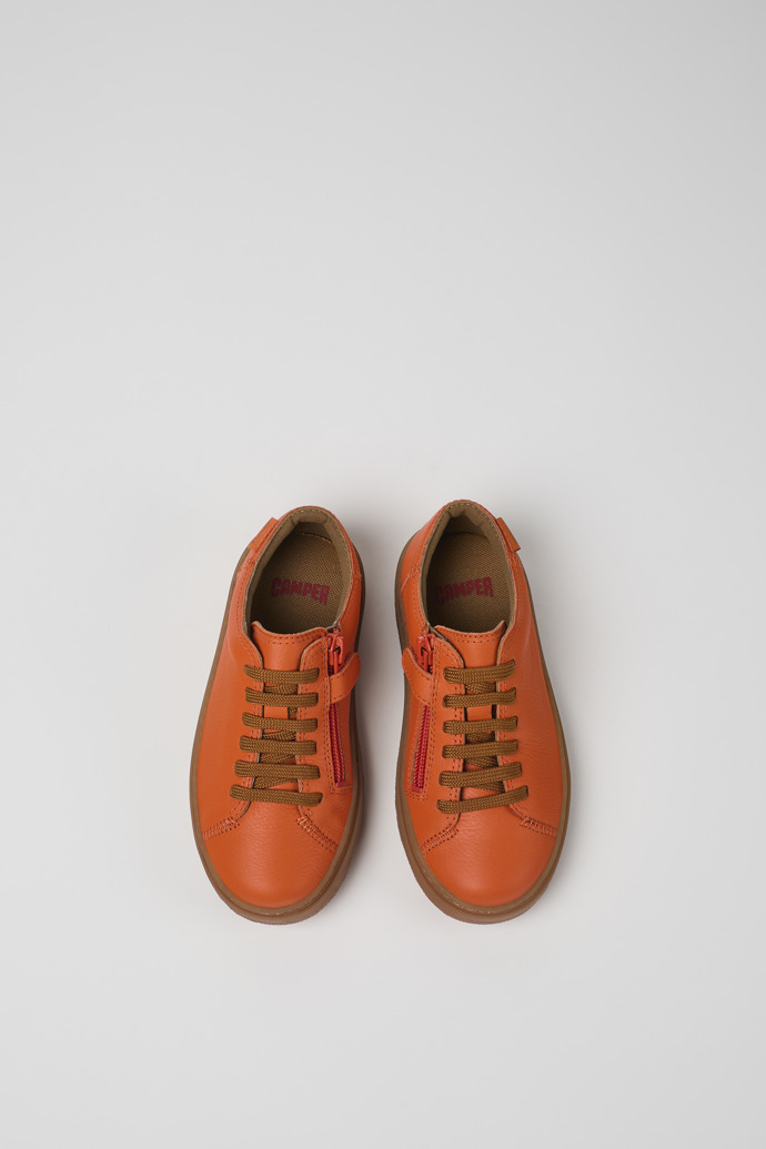 Camper Kiddo - Orange Kinderschuhe aus Leder