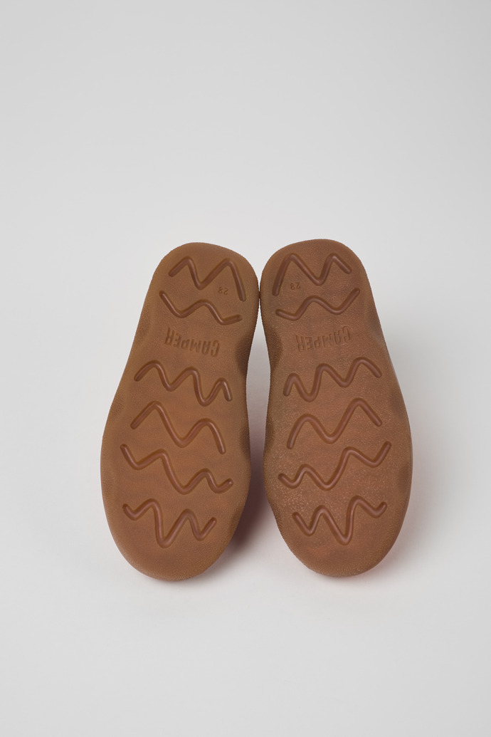 Camper Kiddo - Orange Kinderschuhe aus Leder
