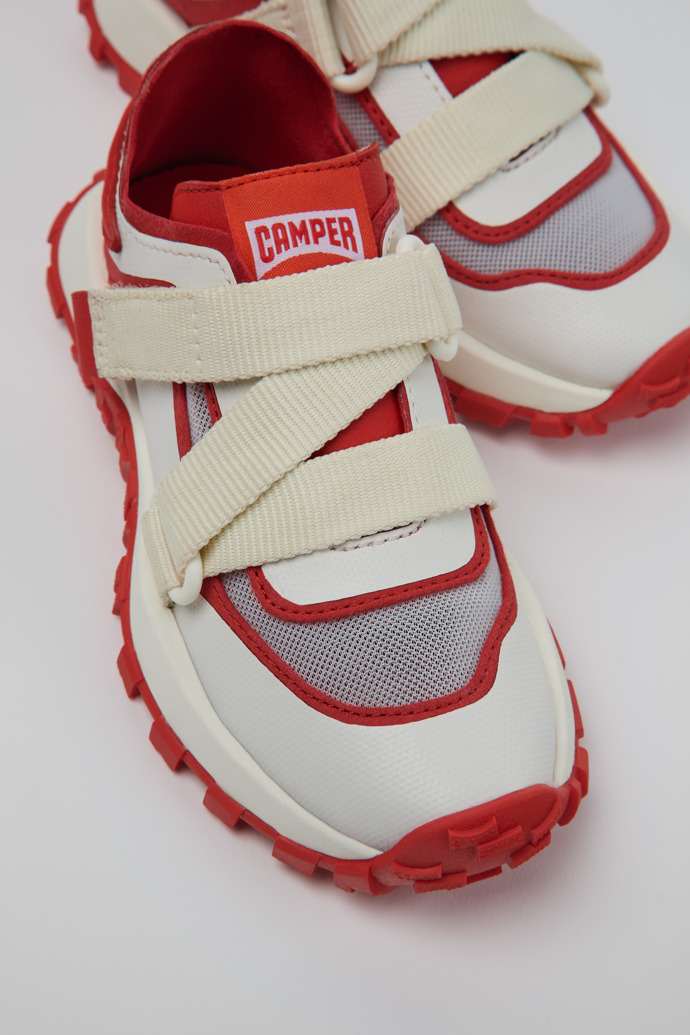 Camper Drif Trail - Mehrfarbige Kindersneaker aus Recycling-PET und Leder.