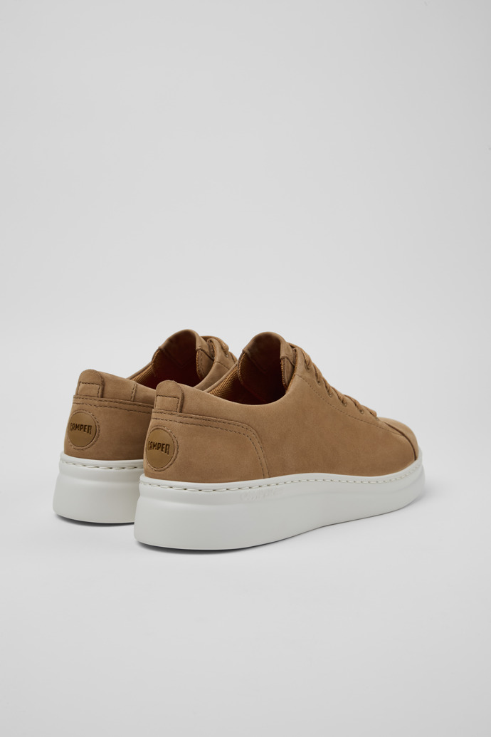 Camper Runner Up - Braune Damensneaker aus Nubukleder