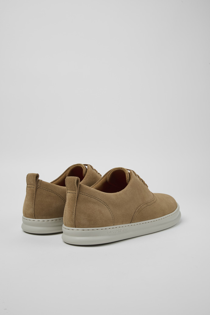 Camper Runner - Brauner Herrensneaker aus Nubukleder