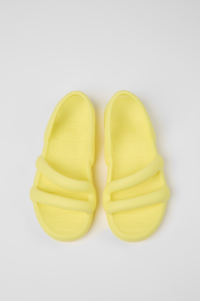 Camper Kobarah Flat - Gelbe Unisex-Sandale