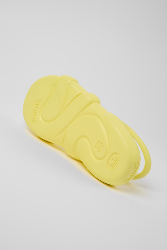 Camper Kobarah Flat - Gelbe Unisex-Sandale