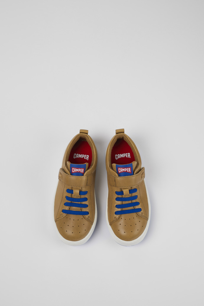 Camper Runner - Brauner Ledersneaker