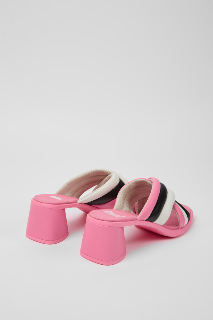 Camper Twins - Bunte Damensandale aus Leder