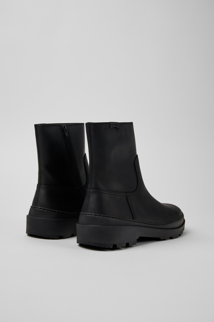 Camper Brutus Trek MICHELIN - Schwarzer Herrenstiefel aus Nubukleder