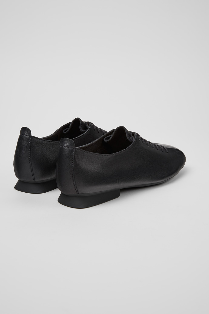 Camper Casi Myra - Schwarzer Lederschuh für Damen.
