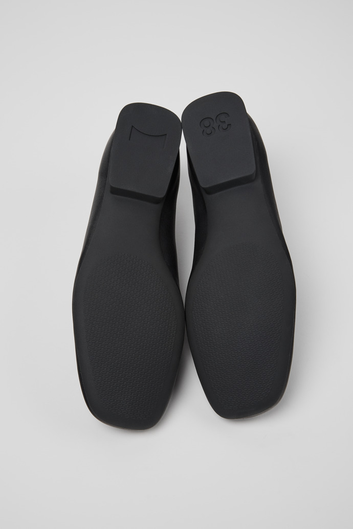 Camper Casi Myra - Schwarzer Lederschuh für Damen.