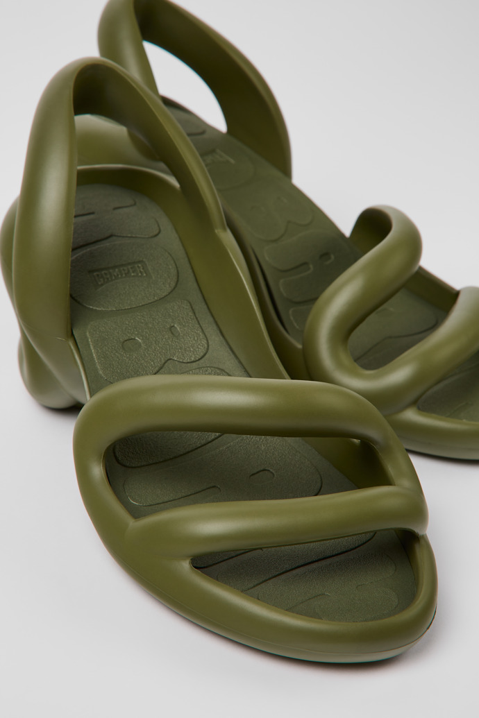 Camper Kobarah - Grüne Unisex-Sandale
