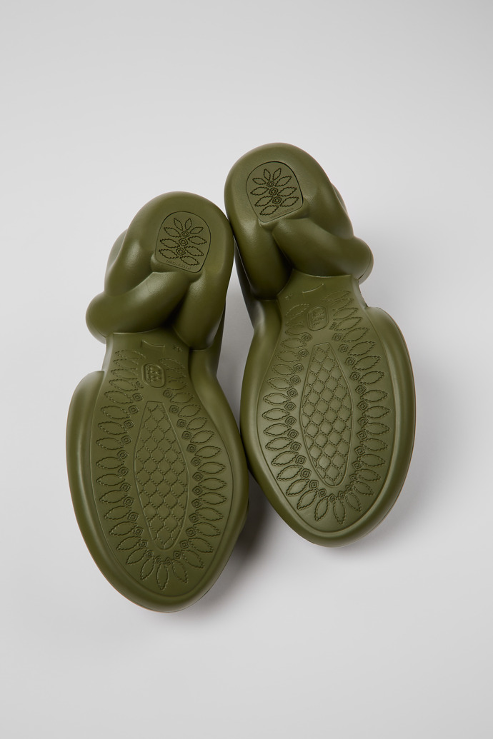 Camper Kobarah - Grüne Unisex-Sandale