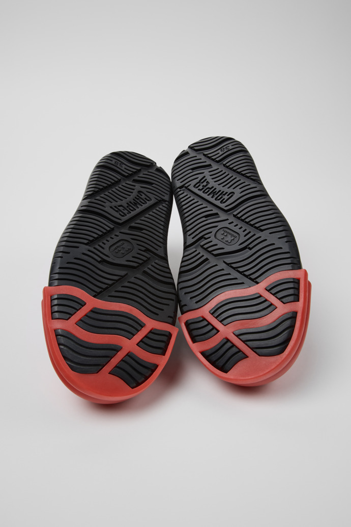 Camper Junction Runner - Schwarzer Damensneaker aus Leder.