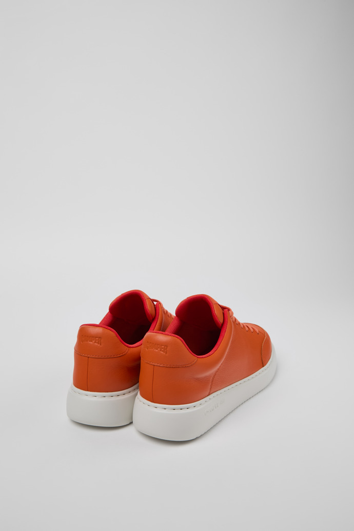 Camper Runner K21 - Orangefarbener Ledersneaker für Damen