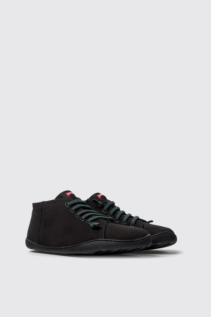 Camper Peu - Schwarzer Herrenschuh aus Textil