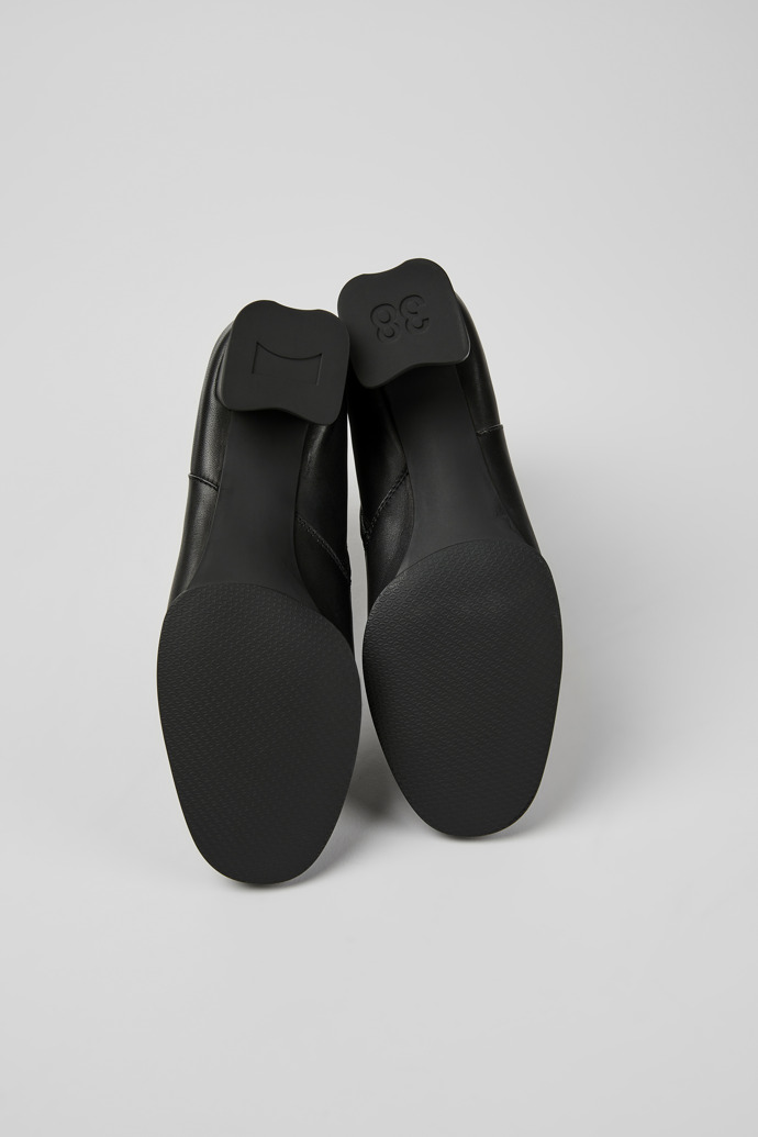 Camper Katie - Schwarze Lederstiefelette für Damen.