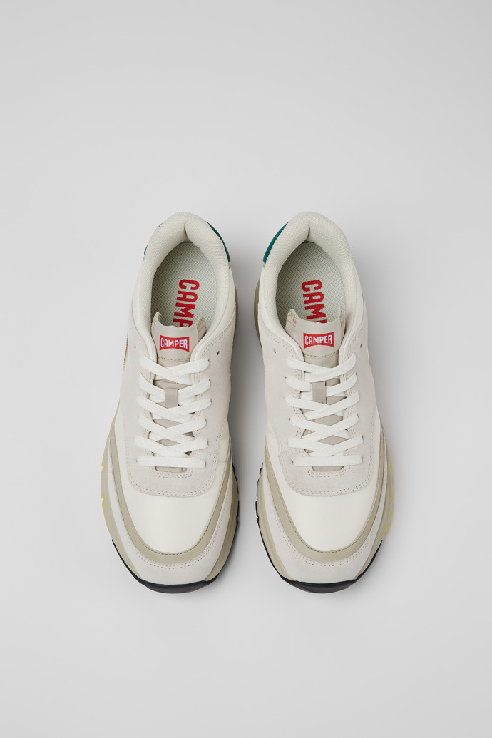 Camper Drift - Mehrfarbiger Herrensneaker aus Textil und Nubuk