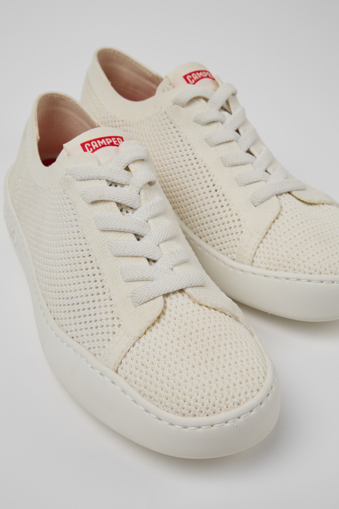 Camper Peu Touring - Weißer Damensneaker aus recyceltem PET.