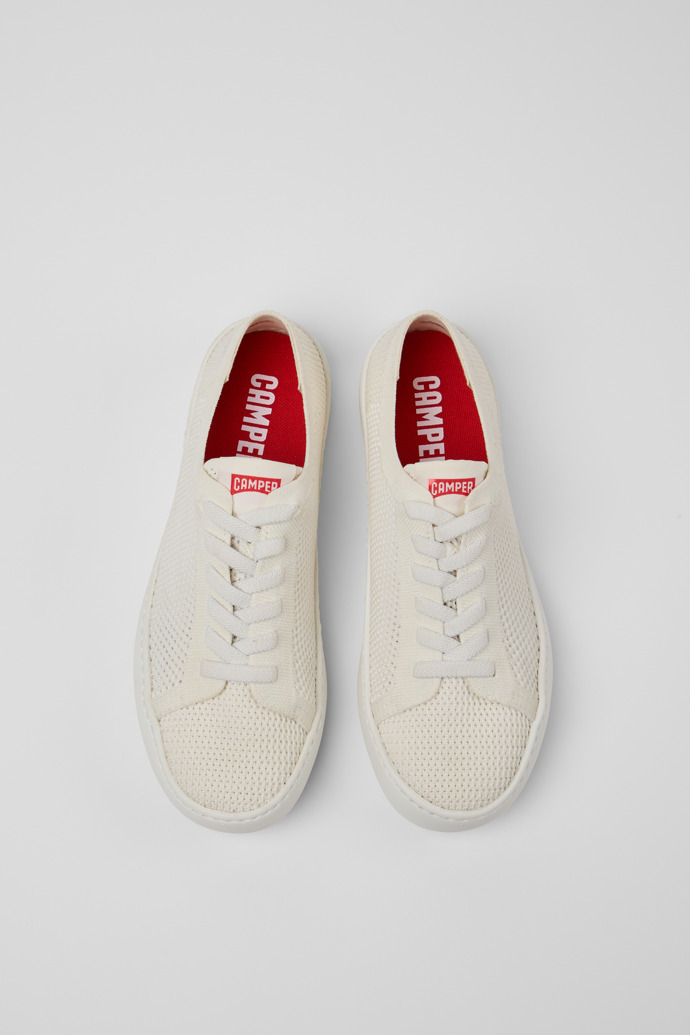 Camper Peu Touring - Weißer Damensneaker aus recyceltem PET.