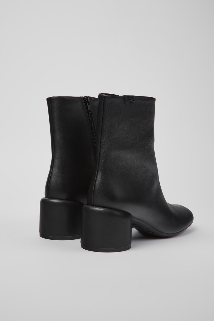Camper Niki - Schwarzer Damenstiefel aus Leder