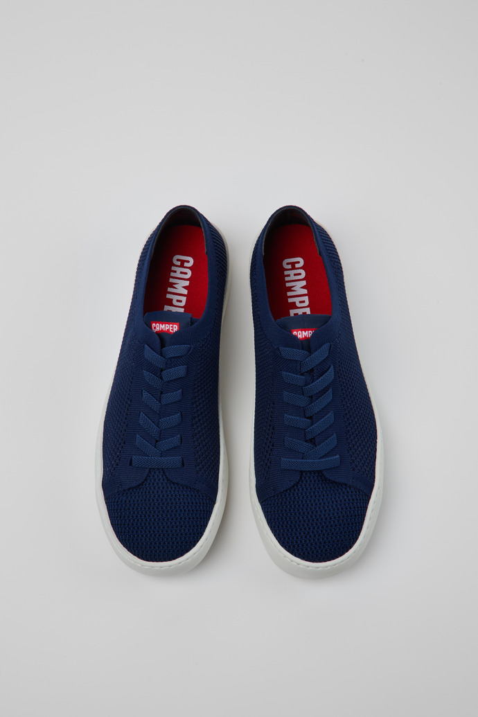 Camper Peu Touring - Blauer Herrenschuh aus Recycling-PET.