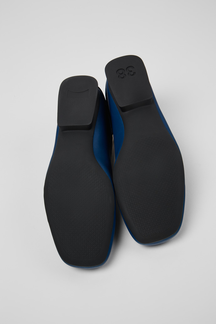 Camper Casi Myra - Blaue Damenballerinas aus Leder