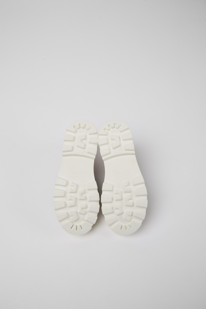 Camper Brutus - Weinroter Kinderschuh aus Biobaumwolle