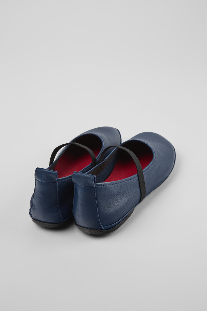 Camper Right Nina - Blauer Frauenschuh aus Leder.
