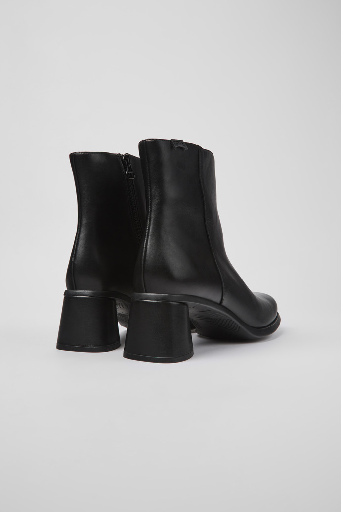 Camper Kiara - Schwarzer Damenstiefel aus Leder