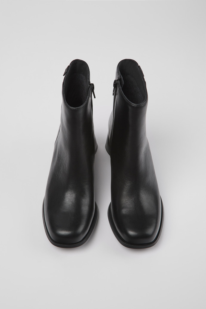 Camper Kiara - Schwarzer Damenstiefel aus Leder