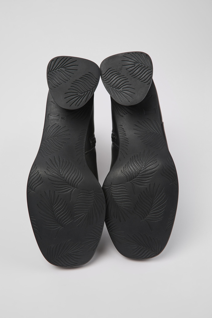 Camper Kiara - Schwarzer Damenstiefel aus Leder