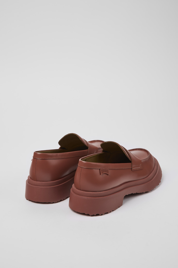 Camper Walden - Rote Lederloafer für Damen