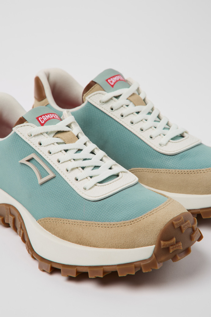 Camper Drift Trail VIBRAM - Mehrfarbige Sneaker aus Recycling-PET und Nubukleder für Damen.