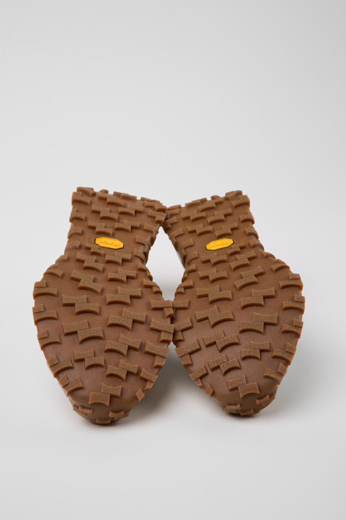 Camper Drift Trail VIBRAM - Mehrfarbige Sneaker aus Recycling-PET und Nubukleder für Damen.