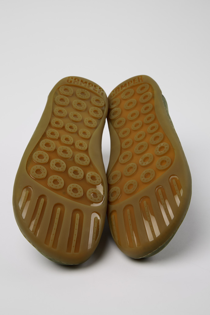Camper Peu - Grüner Herrenschuh aus Nubukleder.
