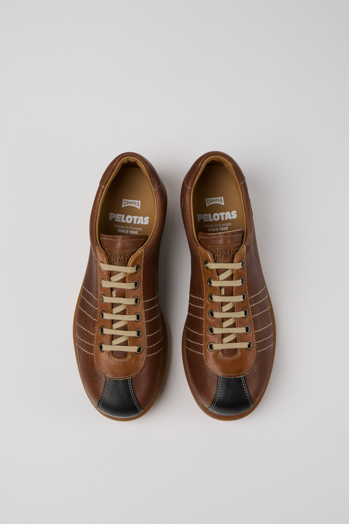 Camper Pelotas - Mehrfarbiger Lederschuh für Herren.