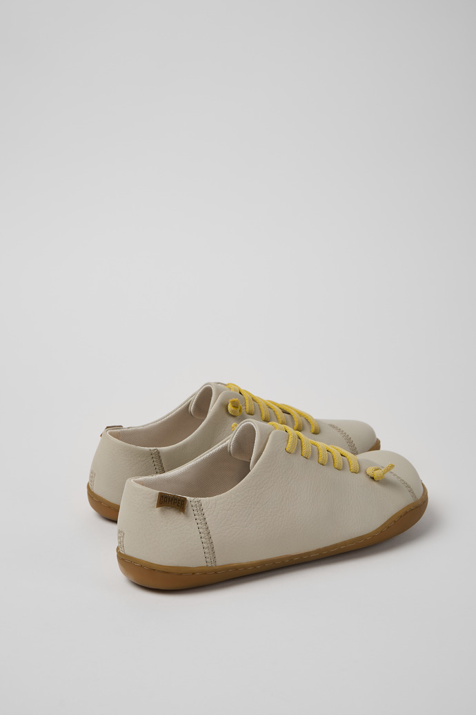 Camper Peu - Grauer Lederschuh für Damen.