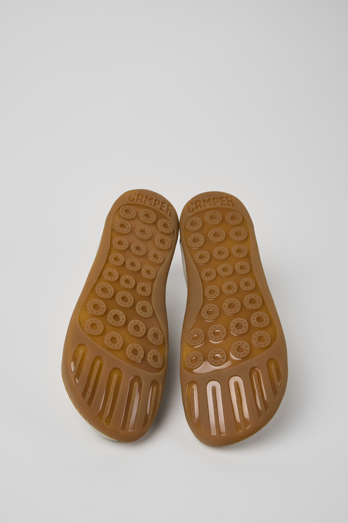 Camper Peu - Grauer Lederschuh für Damen.