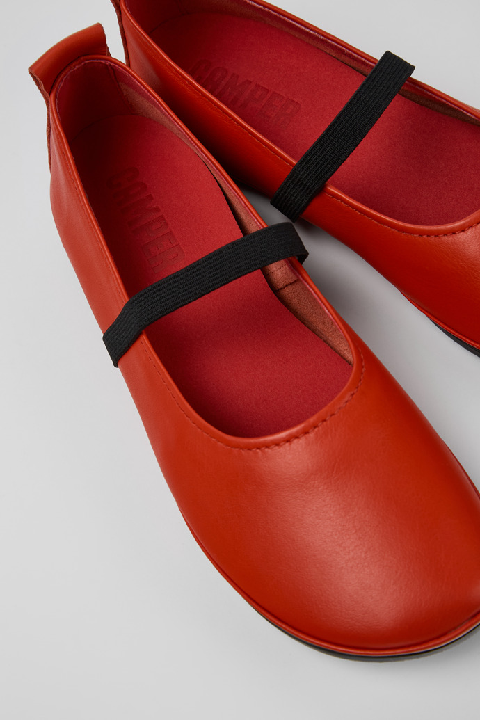 Camper Right - Roter Mary Jane-Lederschuh für Damen