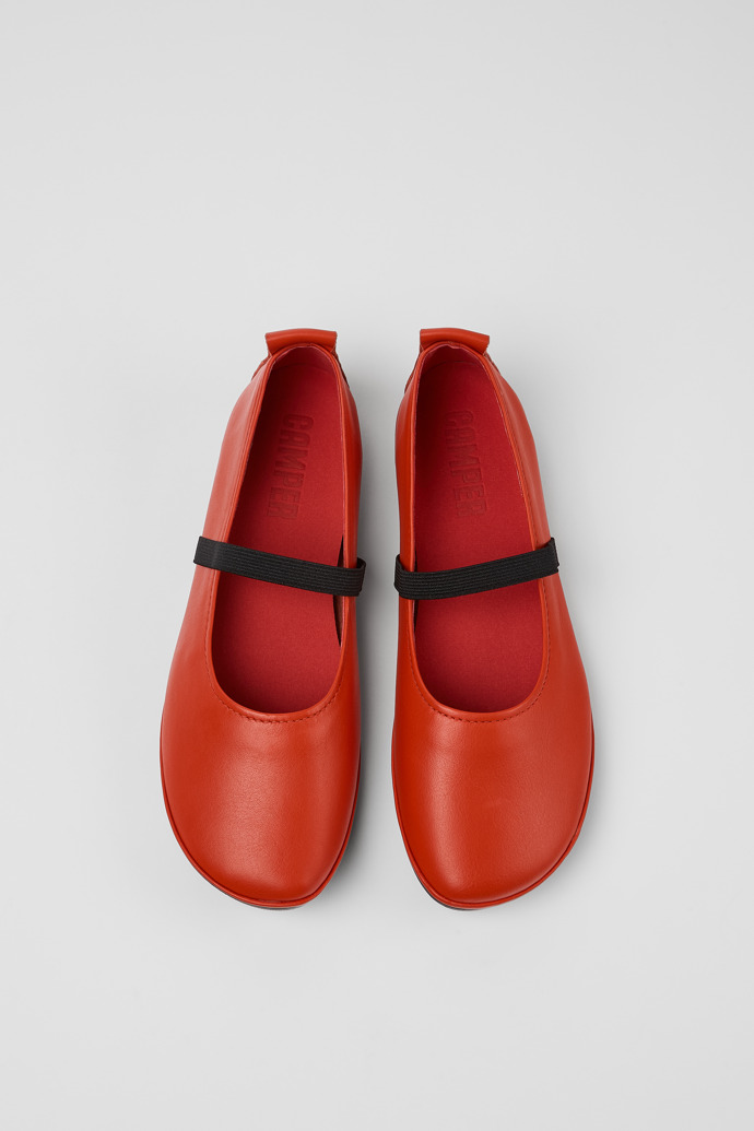 Camper Right - Roter Mary Jane-Lederschuh für Damen